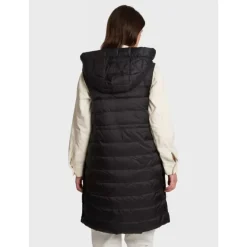 Vests*OAKWOOD Maggy Black-Black - Long Sleveless Down Jacket