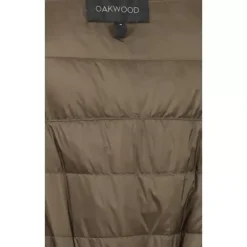 Vests*OAKWOOD Maggy Khaki - Long Sleveless Down Jacket