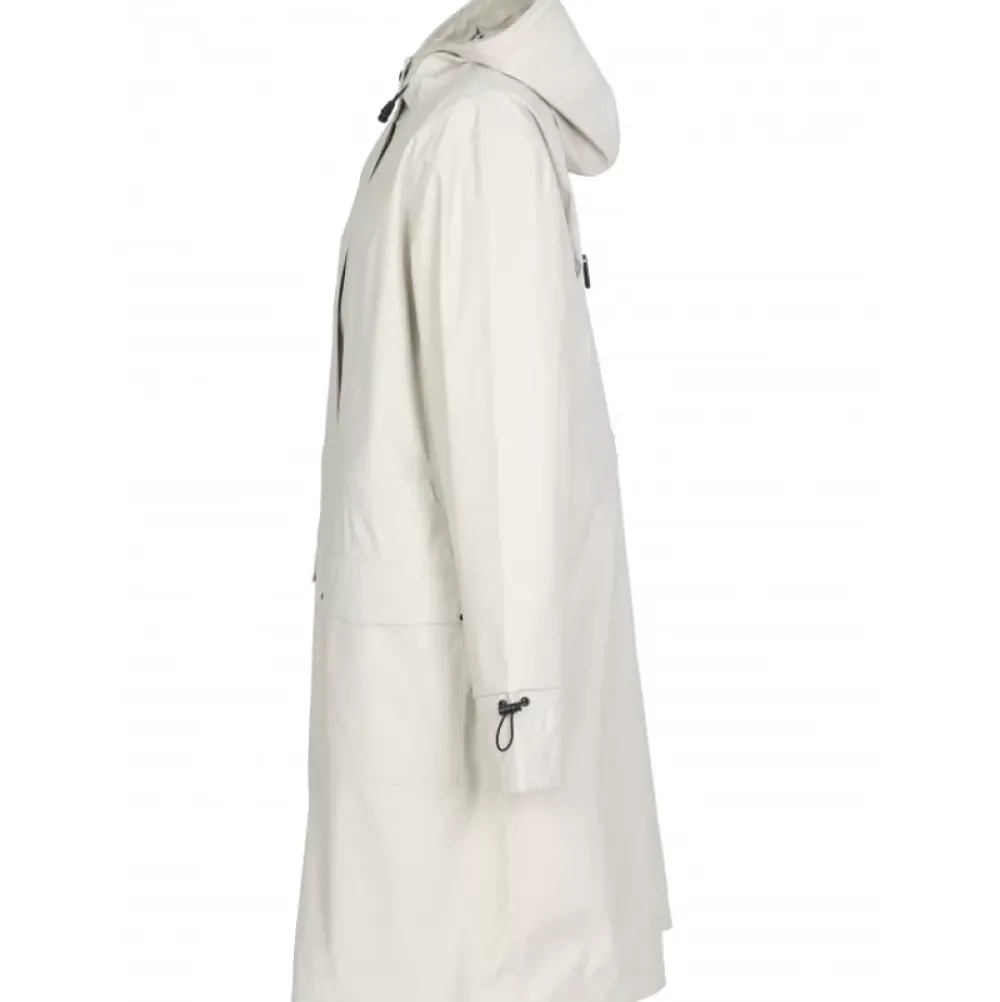 Coats*OAKWOOD Mistral Eggshell - Polyester Rain Coat