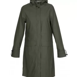Coats*OAKWOOD Mistral Khaki - Polyester Rain Coat