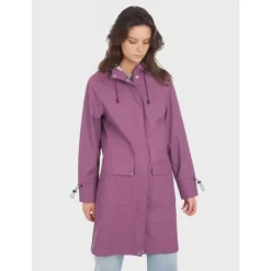 Coats*OAKWOOD Mistral Light Purple - Polyester Rain Coat