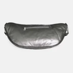 Accessories*OAKWOOD Murillo Metal Anthracite- Genuine Leather Shoulder Bag