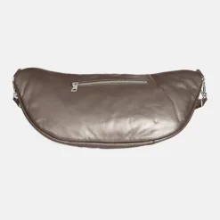 Accessories*OAKWOOD Murillo Metal Gold- Genuine Leather Shoulder Bag