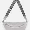 Accessories*OAKWOOD Murillo Metal Silver- Genuine Leather Shoulder Bag