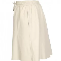 Skirts And Shorts*OAKWOOD Nina Eggshell - Genuine Leather Skirt