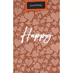 Jackets*OAKWOOD Romana Orange - Genuine Sheep Leather Jacket With Washed Effect