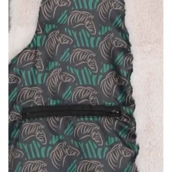 Vests*OAKWOOD Sigma Ivory - Fake Fur Sleeveless Waistcoat