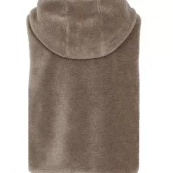 Vests*OAKWOOD Smiley Taupe - Reversible Fake Fur 100% Wool / Nylon Gilet