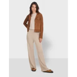 Jackets*OAKWOOD Taste Tobacco- Genuine Goat Suede Short Jacket