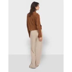 Jackets*OAKWOOD Taste Tobacco- Genuine Goat Suede Short Jacket