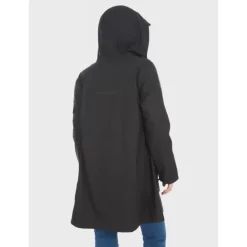 Coats*OAKWOOD Tempete Black - Polyester Rain Coat