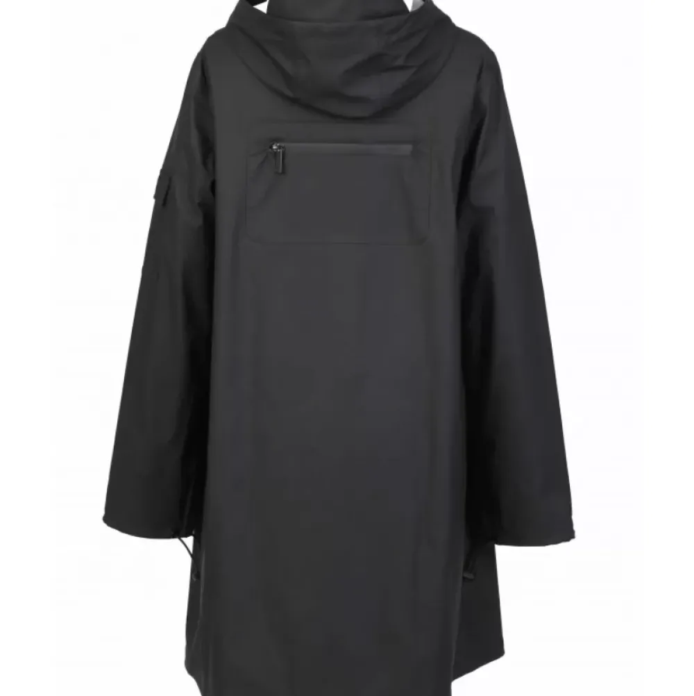 Coats*OAKWOOD Tempete Black - Polyester Rain Coat