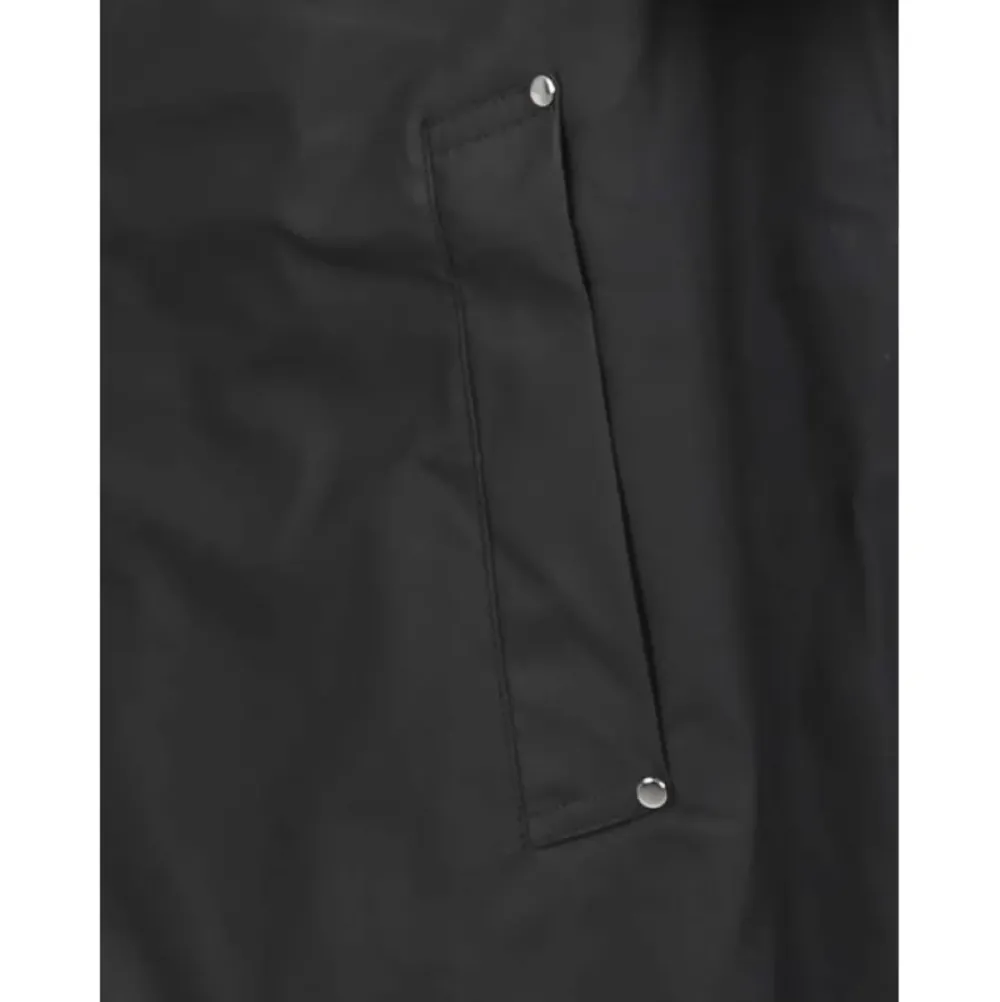 Coats*OAKWOOD Tempete Black - Polyester Rain Coat