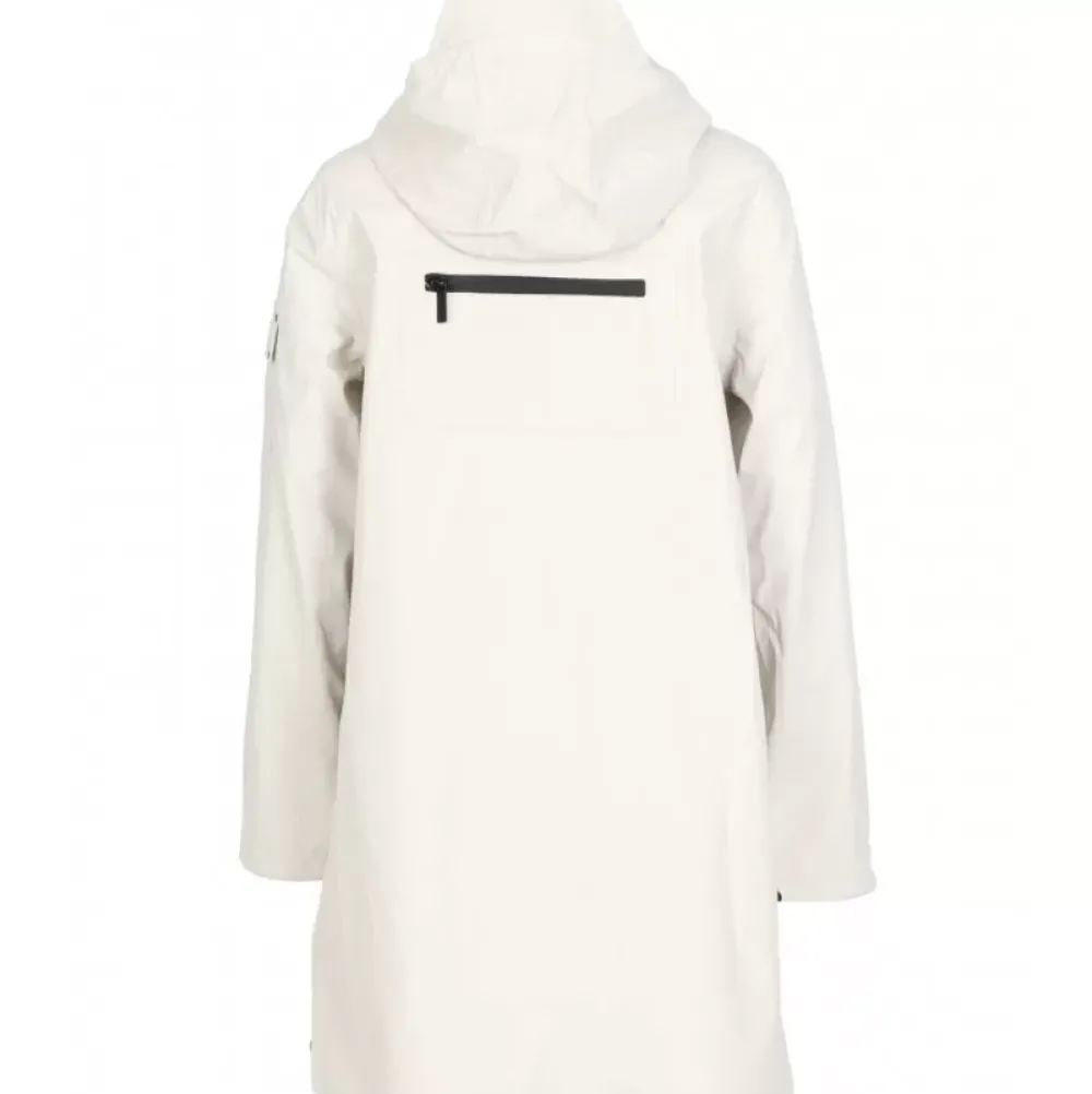 Coats*OAKWOOD Tempete Eggshell - Polyester Rain Coat
