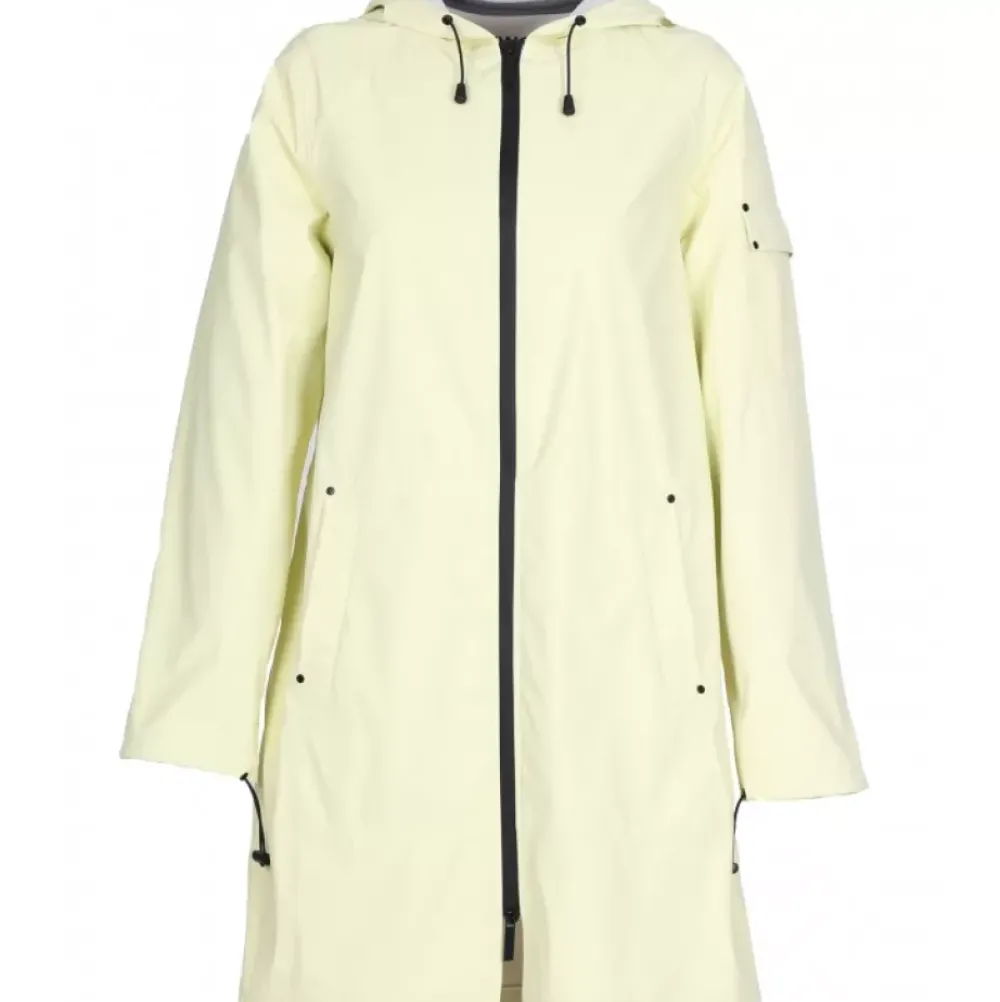 Coats*OAKWOOD Tempete Light Yellow - Polyester Rain Coat