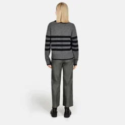 Trousers*OAKWOOD Uranus Dark Kaki - Large Trouser Genuine Leather