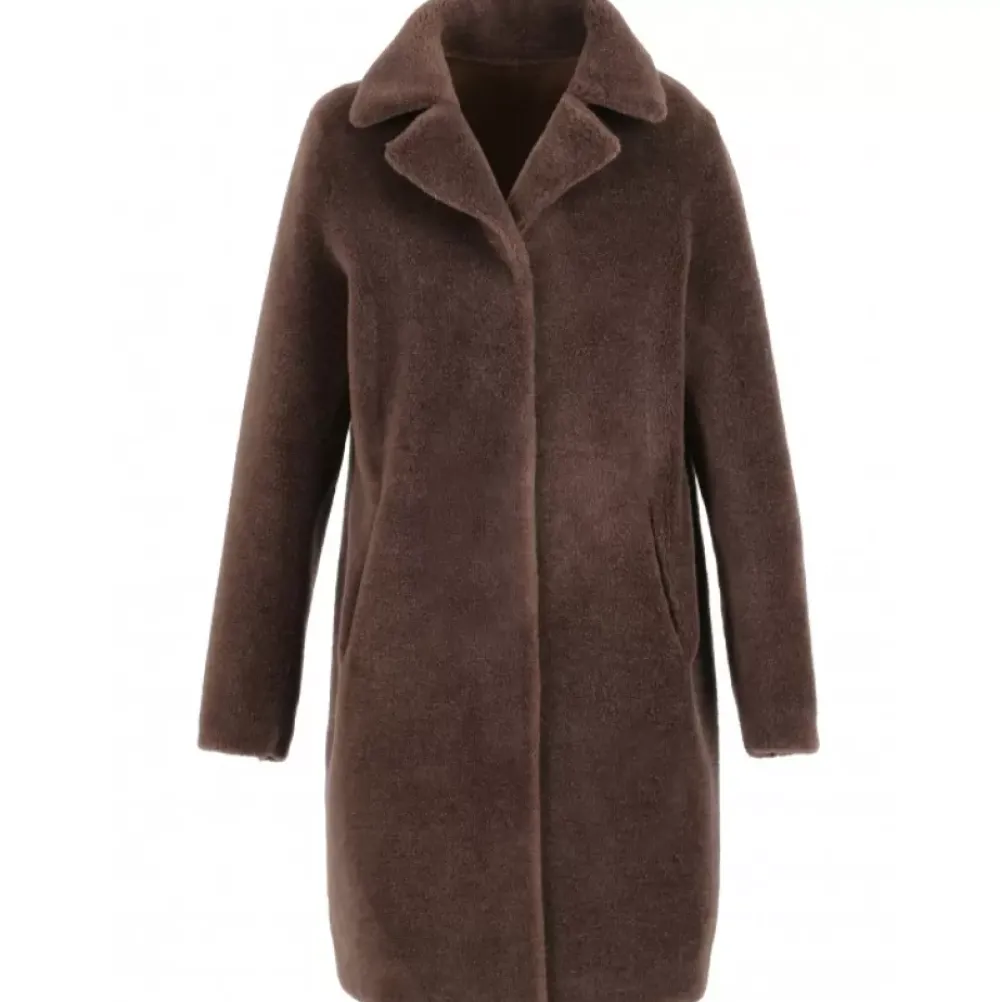 Coats*OAKWOOD Venus Brown - Reversible Hooded Coat
