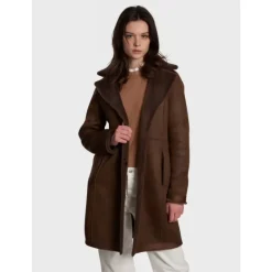 Coats*OAKWOOD Venus Brown - Reversible Hooded Coat