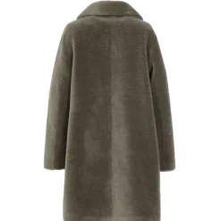 Coats*OAKWOOD Venus Pale Green - Reversible Hooded Coat