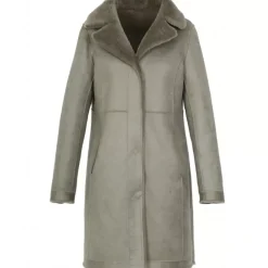 Coats*OAKWOOD Venus Pale Green - Reversible Hooded Coat
