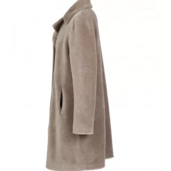 Coats*OAKWOOD Venus Taupe - Reversible Hooded Coat