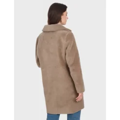 Coats*OAKWOOD Venus Taupe - Reversible Hooded Coat