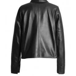Jackets*OAKWOOD Volga Black - Short Genuine Leather Jacket