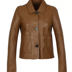 Jackets*OAKWOOD Volga Wild - Short Genuine Leather Jacket