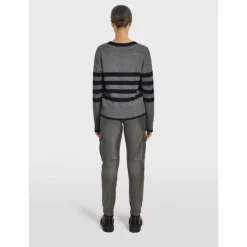 Trousers*OAKWOOD Yacht Dark Kaki - Cargo Trouser Genuine Leather